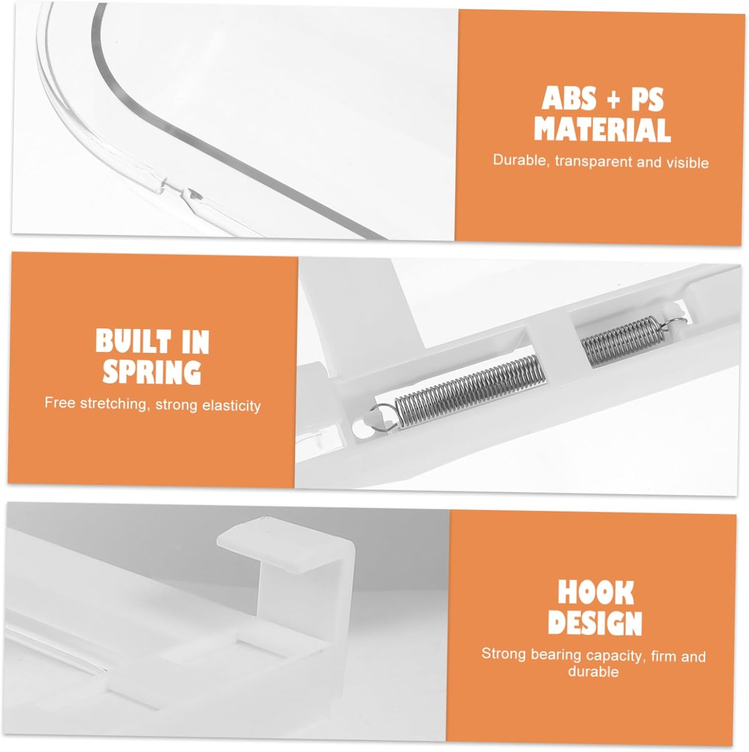 Pull-Out Freezer Egg Shelf Egg Storage Container Practical Refrigerator Organizer for Space-Saving Holder