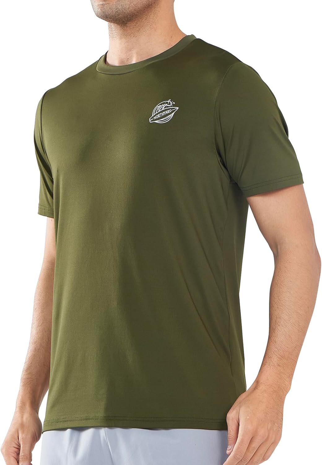 NORTHYARD Men’s Athletic Quick Dry Running T-Shirts Workout Active Lightweight Short-Sleeve Shirts Gym Fishing Tee Tops