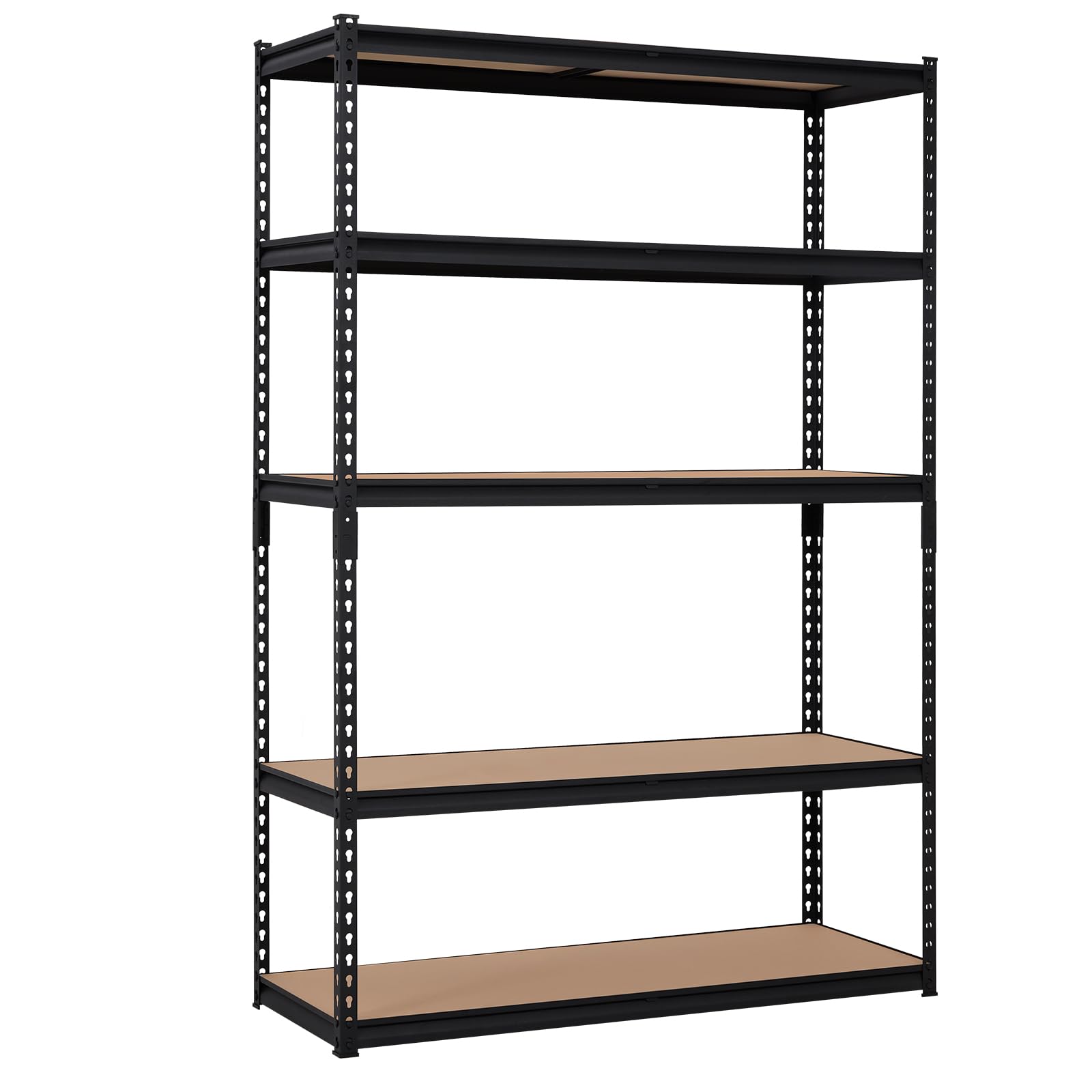 Heavy Duty Storage Shelves - 5 Tier 48 * 18 * 72in, Adjustable Garage Storage Shelving, Metal Storage Utility Rack Shelf Unit