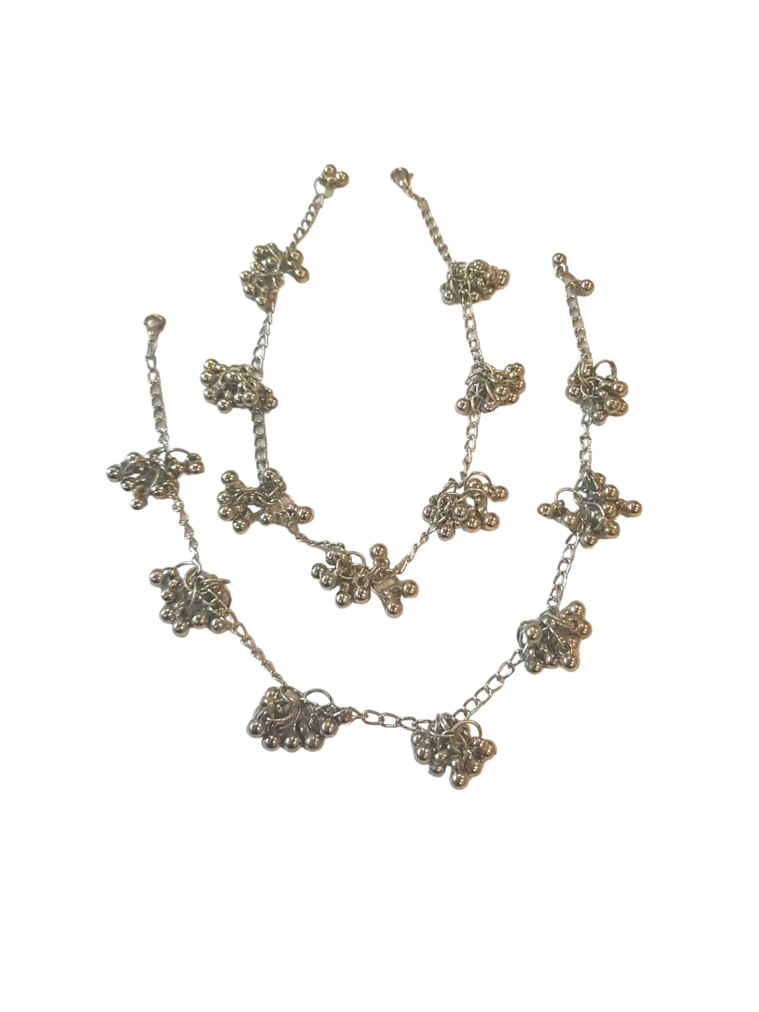 Just In Jewellery Traditional Oxidized Antique Silver Fancy Fashion Foot Jewellery Ghungroo Sleek Painjan Payal Chain Stylish Pair Of Ankle Alloy,For Girls & Women (Pack Of 2). (B0BVZP5WHC) Amazon Price History, Amazon Price Tracker