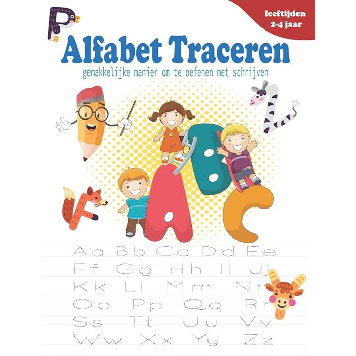 Buy Alfabet Traceren Gemakkelijke manier om te oefenen met schrijven Oefenboek voor handschrift