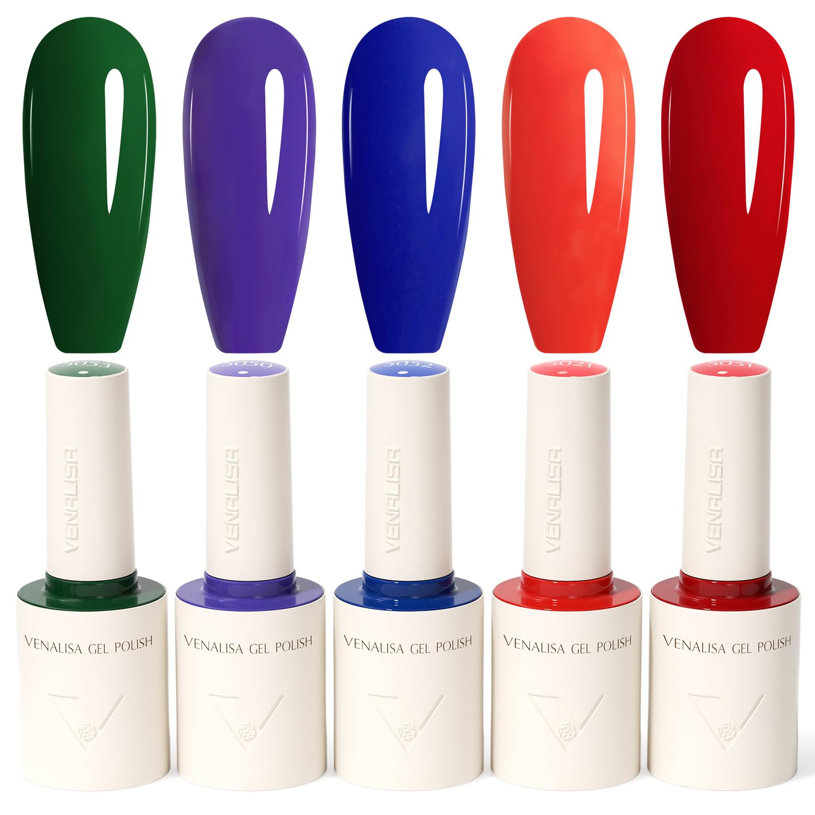Amazon.com : VENALISA 10 ML Gel Nail Polish Set with DIY Nail tips