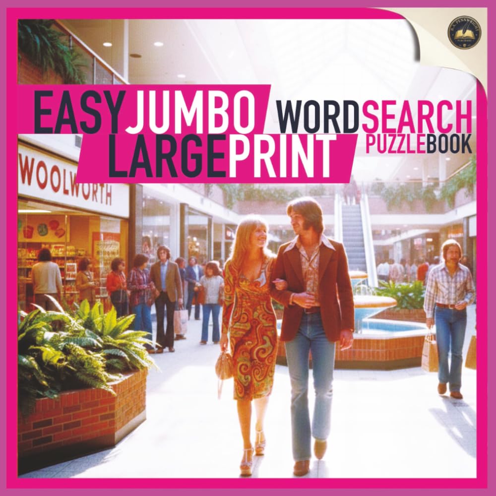Word Search Books for Seniors, Adults Jumbo Large Print: 50+ Puzzles for Seniors and Adults - Stress Relief Brain Games: Large Print Word Search ... for Stress Relief and Memory Improvement