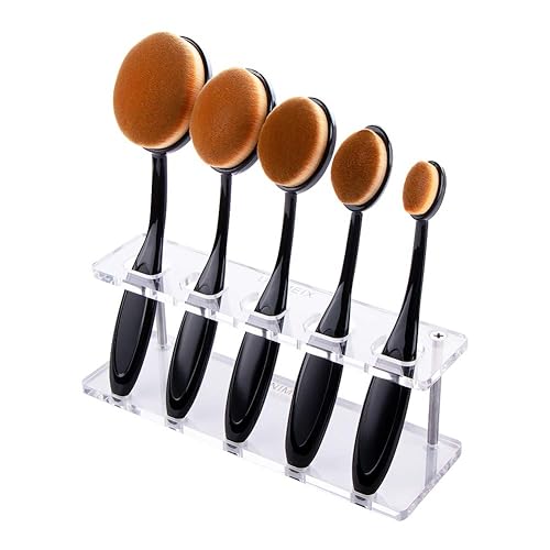 UNIMEIX Paquete de 5 pinceles de mezcla para hacer tarjetas, manualidades, juego de pinceles para licuadora de tinta, herramienta de fondo de papel,