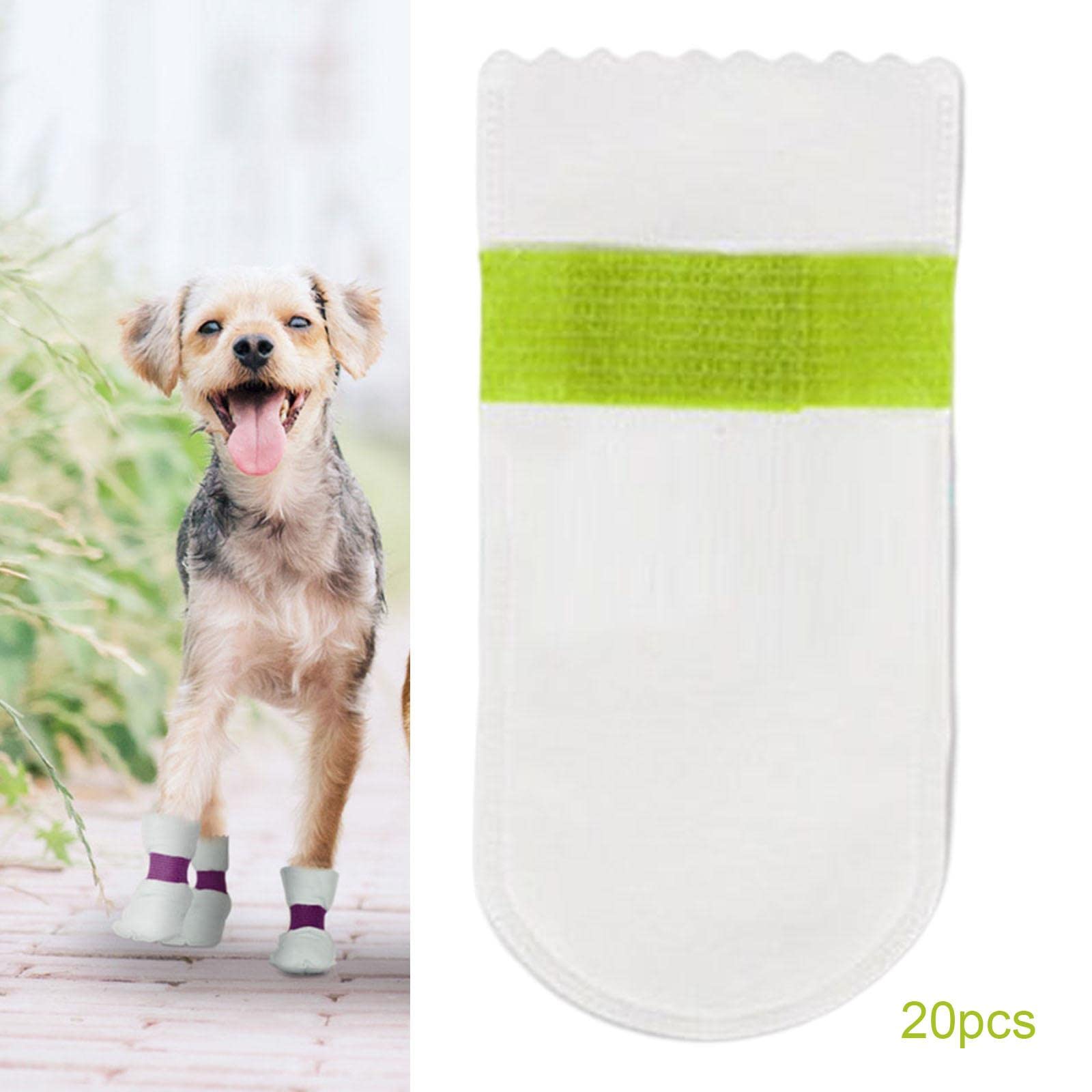 UJEAVETTE® 20 Pieces Pet Shoes Paw Protection Cloth Covers Anti Dirty Boots M (B0CS3N634X) Amazon Price History, Amazon Price Tracker