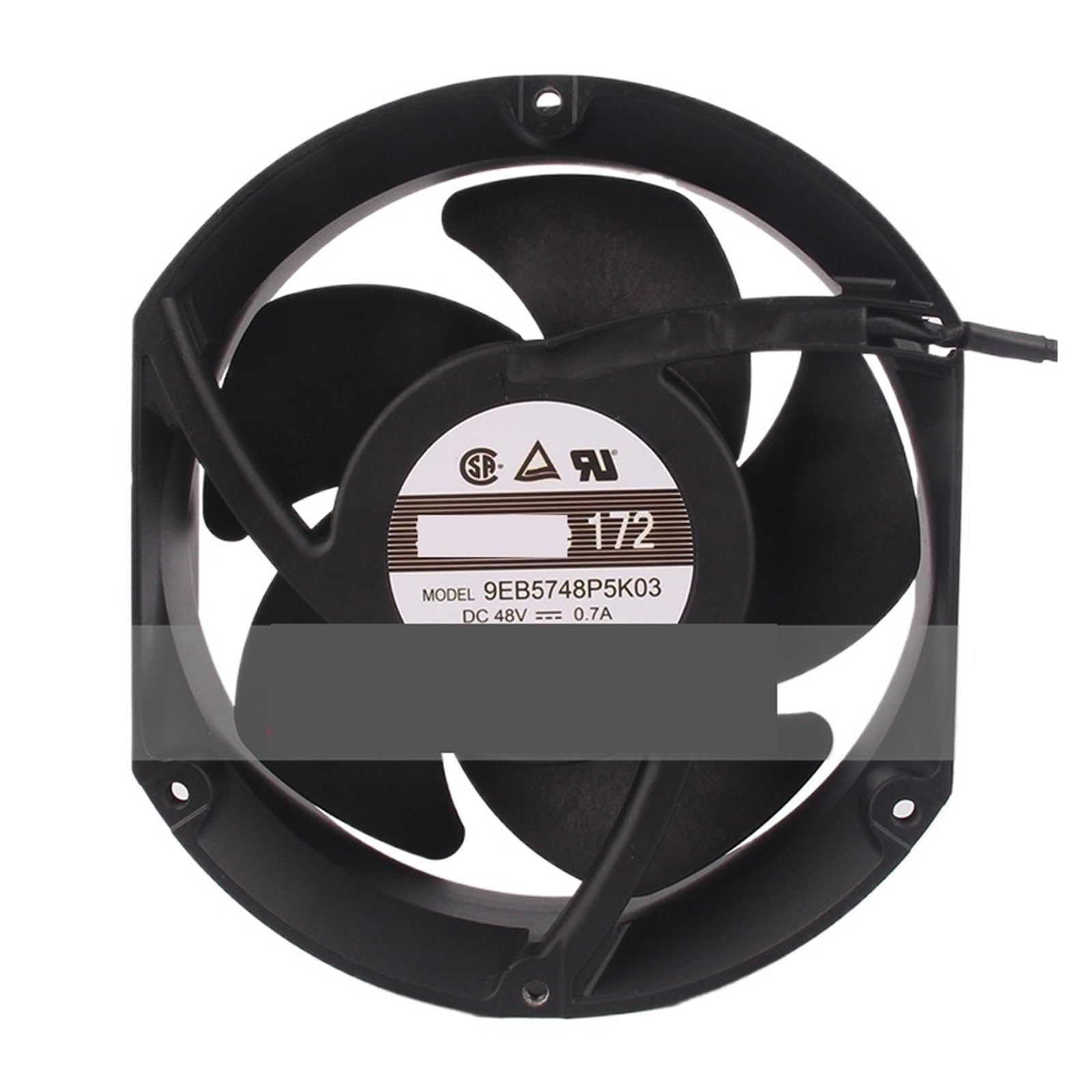 YMUGUEGH 9EB5748P5K03 172 * 150 * 50MM DC48V 0.7A 17251 4-Wire Cooling Fan