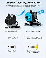 Vista 7 de BAOSHISHAN Enfriador de acuario 42 galones 1/10 HP Enfriador de agua para sistema de hidroponía con diseño especial silencioso para tanque de peces