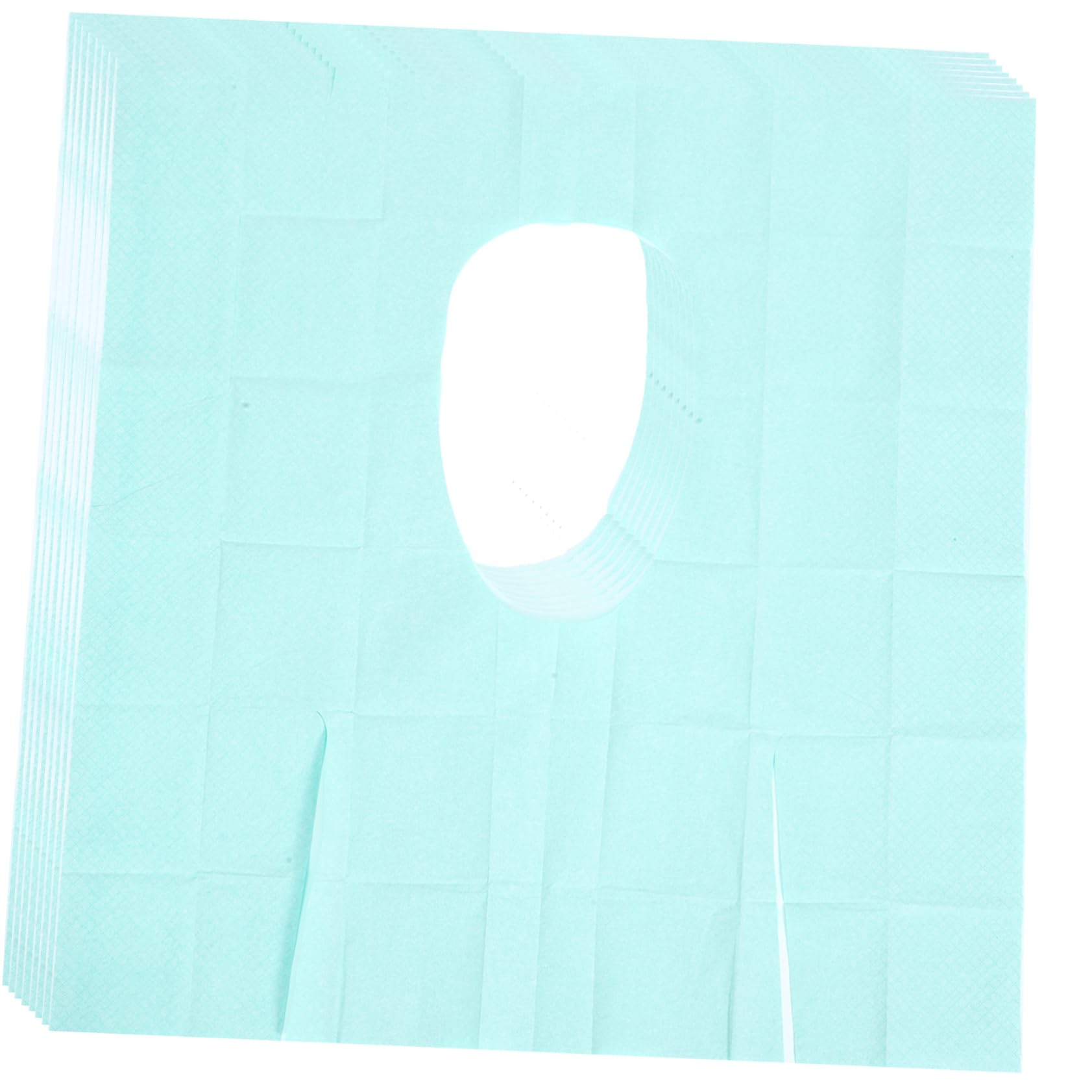 HEMOTON 10 Pack Disposable Toilet Seat Covers Travel Camping Mats for Hotel Toilet Seat Covers for Bathroom Easy to Carry Store