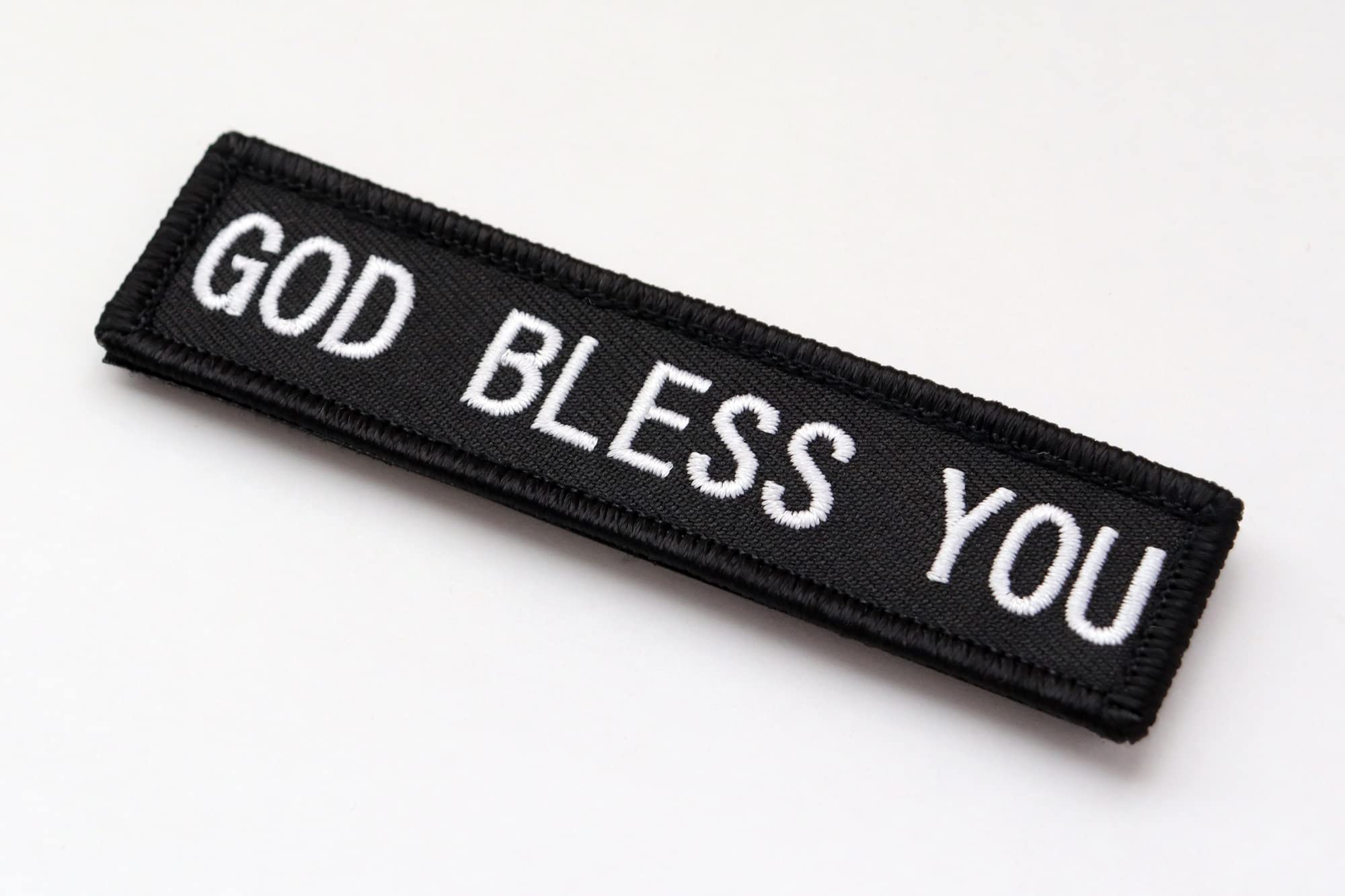 Amazon.co.jp: ワッペン GOD BLESS YOU（ゴッドブレスユー・神のご加護 