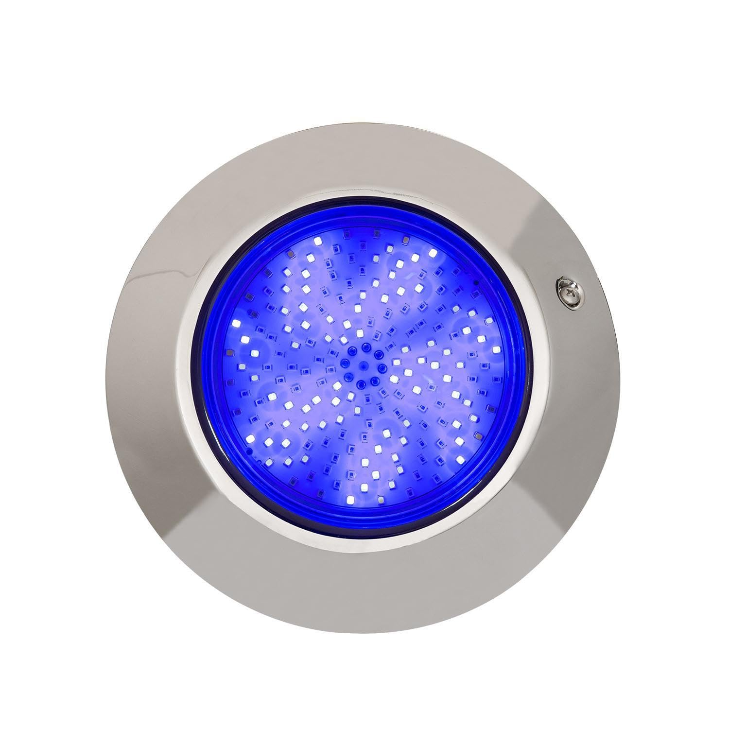 LEDKIA Foco Piscina Superficie LED RGBW Sumergible 12V DC IP68 Acero Inoxid