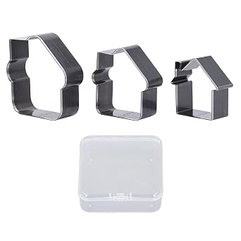 Leather Cutting DIE Precision Crafting House Shaped Tool Crafters Storage Box