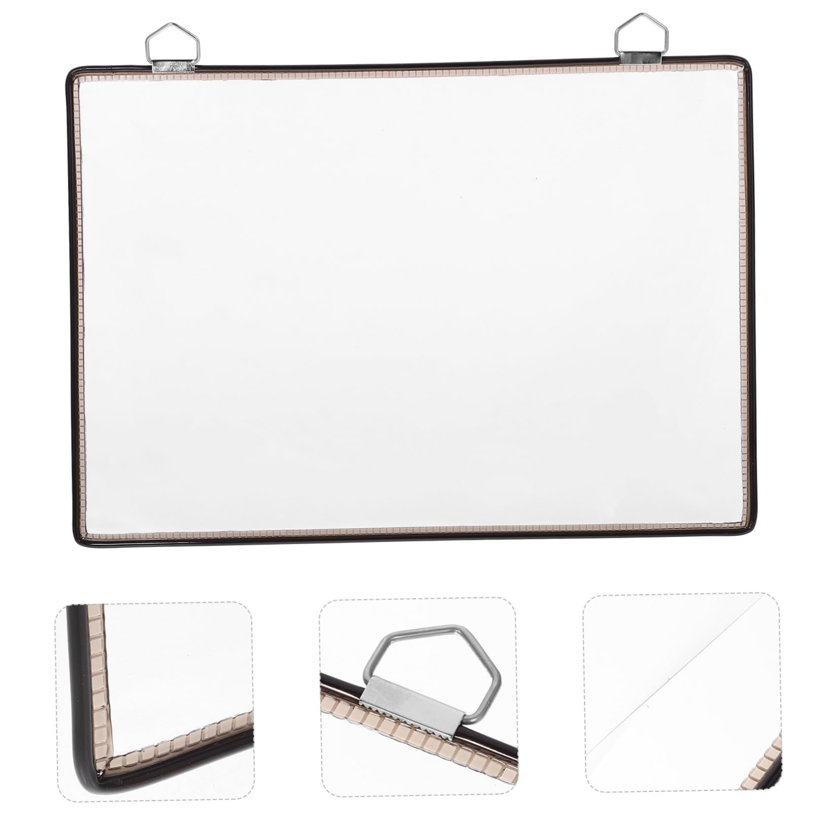 KICHOUSE Wall File Holder Hanging Organizer for Office Home School Capacity Document Storage Bag with Transparent Pockets Efficient Wall Magazine Holder