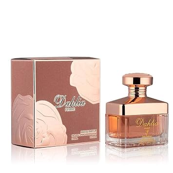 Upscale Perfume &Oud co. Jean Antoine Dahlia Eau De Parfum Spray - Sweet Smelling Spray - 3.4 Fl Oz 100 ml - Long-Lasting Aroma - Luxurious Scent of Arabia for Women
