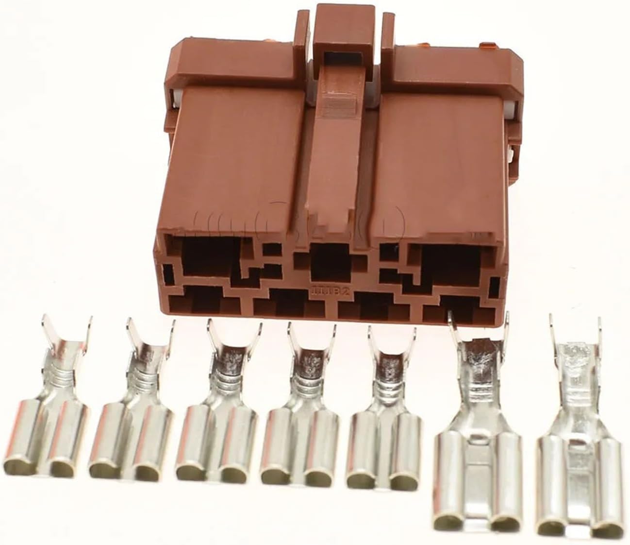 1-20Sets 7 Pin 6.3 7.8 Series Auto High Current Unsealed Socket Plastic Housing Wiring Harness Connector Car Adapter AICNRUT(Male Female set,20Sets)