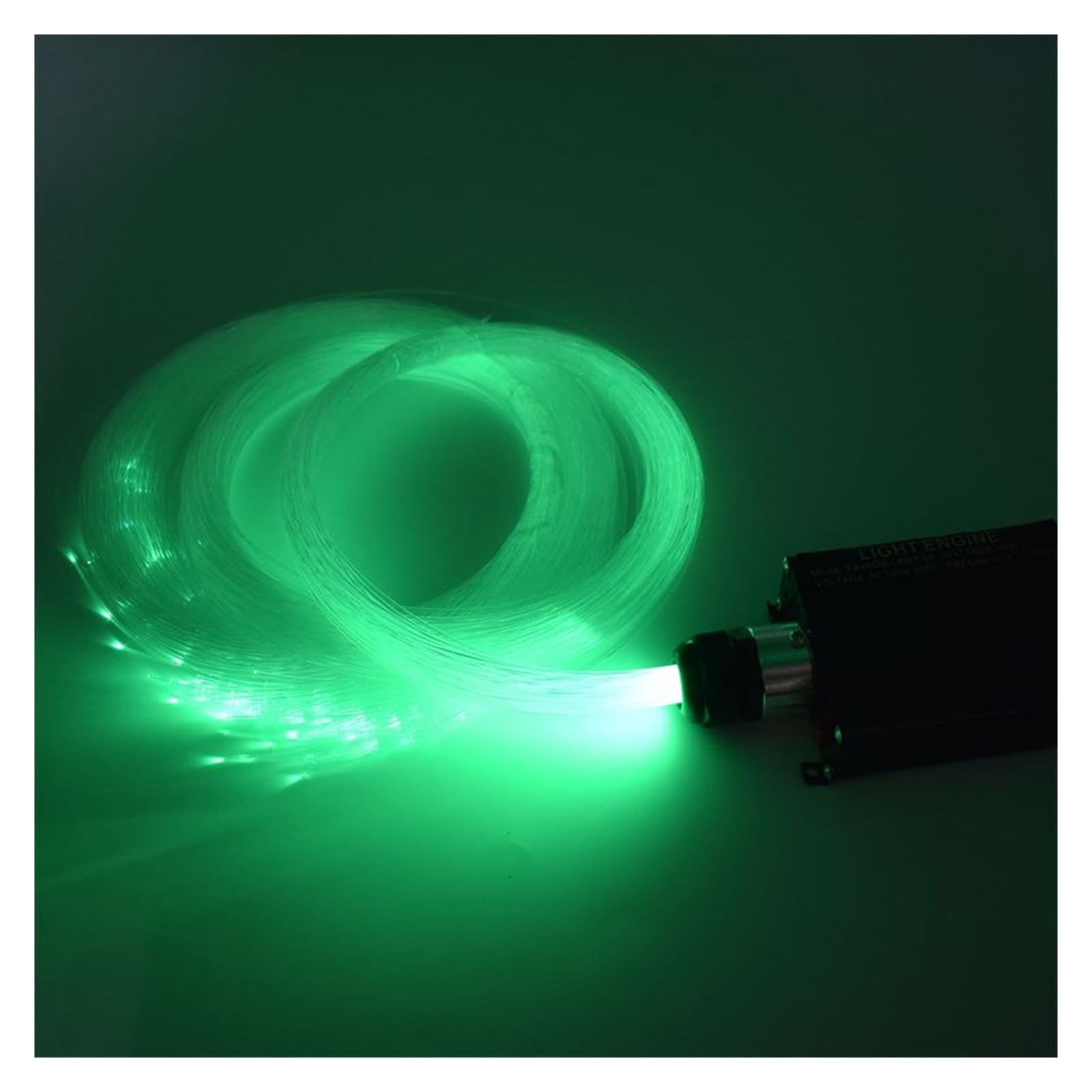 Oświetlenie wnętrza samochodu LED, Inteligentna aplikacja Bluetooth 16W samochodowe gwiaździste światła, muzyczne aktywne zestawy świateł światłowodowych do światłowodowego projektu oświetlenia LED Św