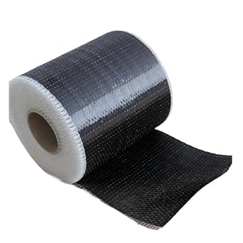 12k 300gsm Unidirectional Carbon Fiber Cloth Bridge Reinforced By UD Carbon-Fibre20cmX1m