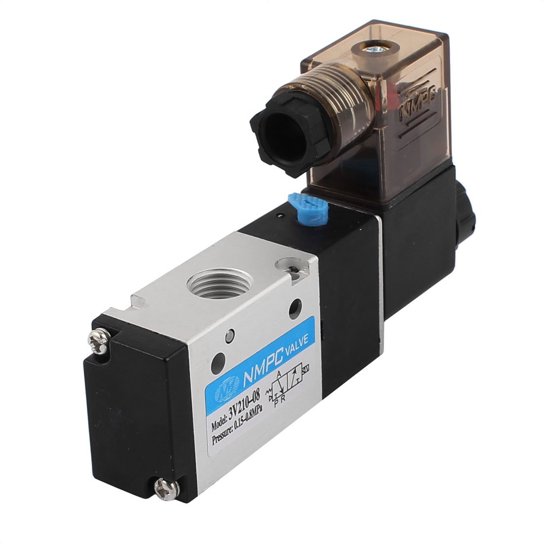Électrovanne pneumatique 3V210-08 AC 220V 2 positions 3 voies 1/4 PT