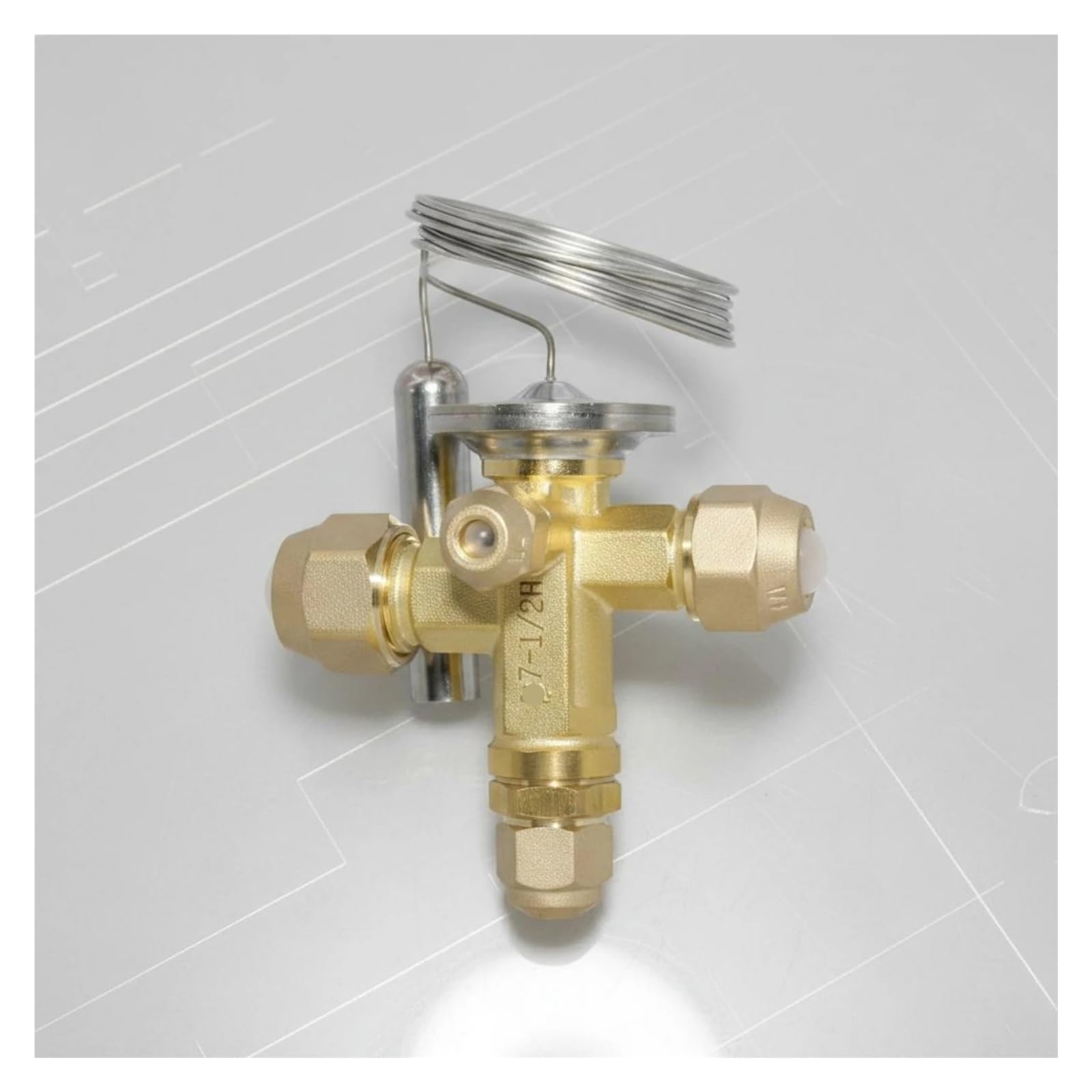 Réfrigération De Détendeur Thermique, Pièce Thermostatique De CVC De Contrôle De Température De Valve D'égalisation Externe