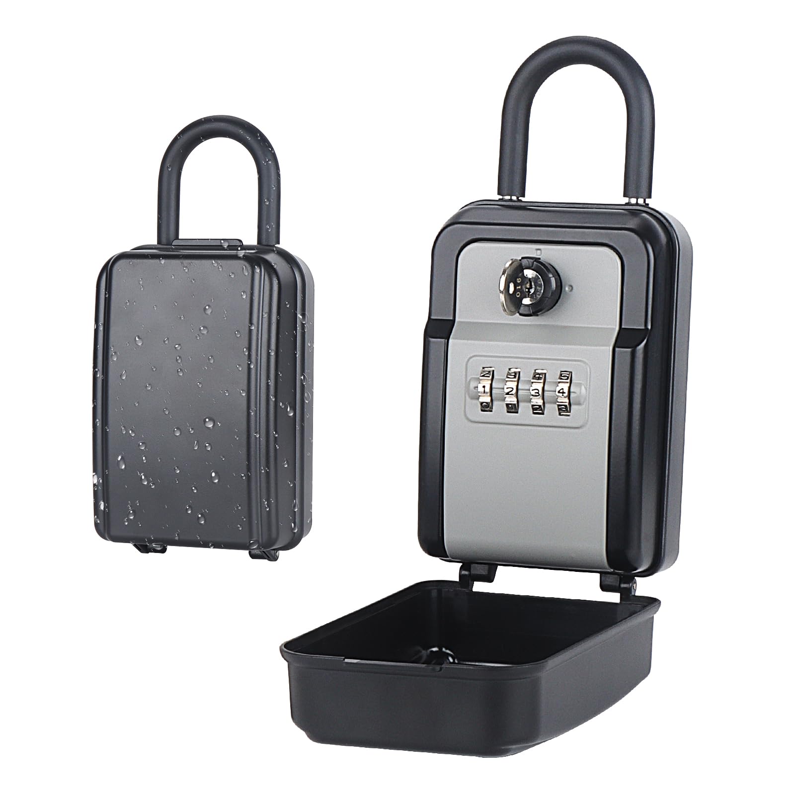 Amazon.com: Piclafe Key Lock Box for Outside, Large Capacity Key