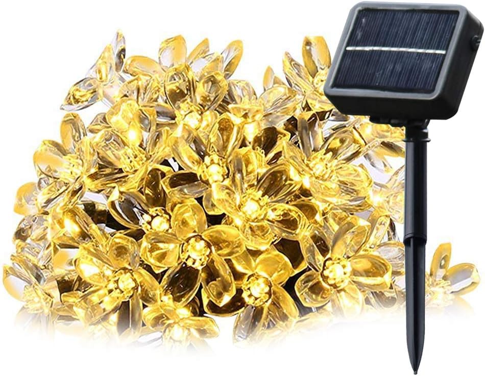 A.bigwhale Lichterkette Solar Außen Wetterfest, Solar Lichterketten