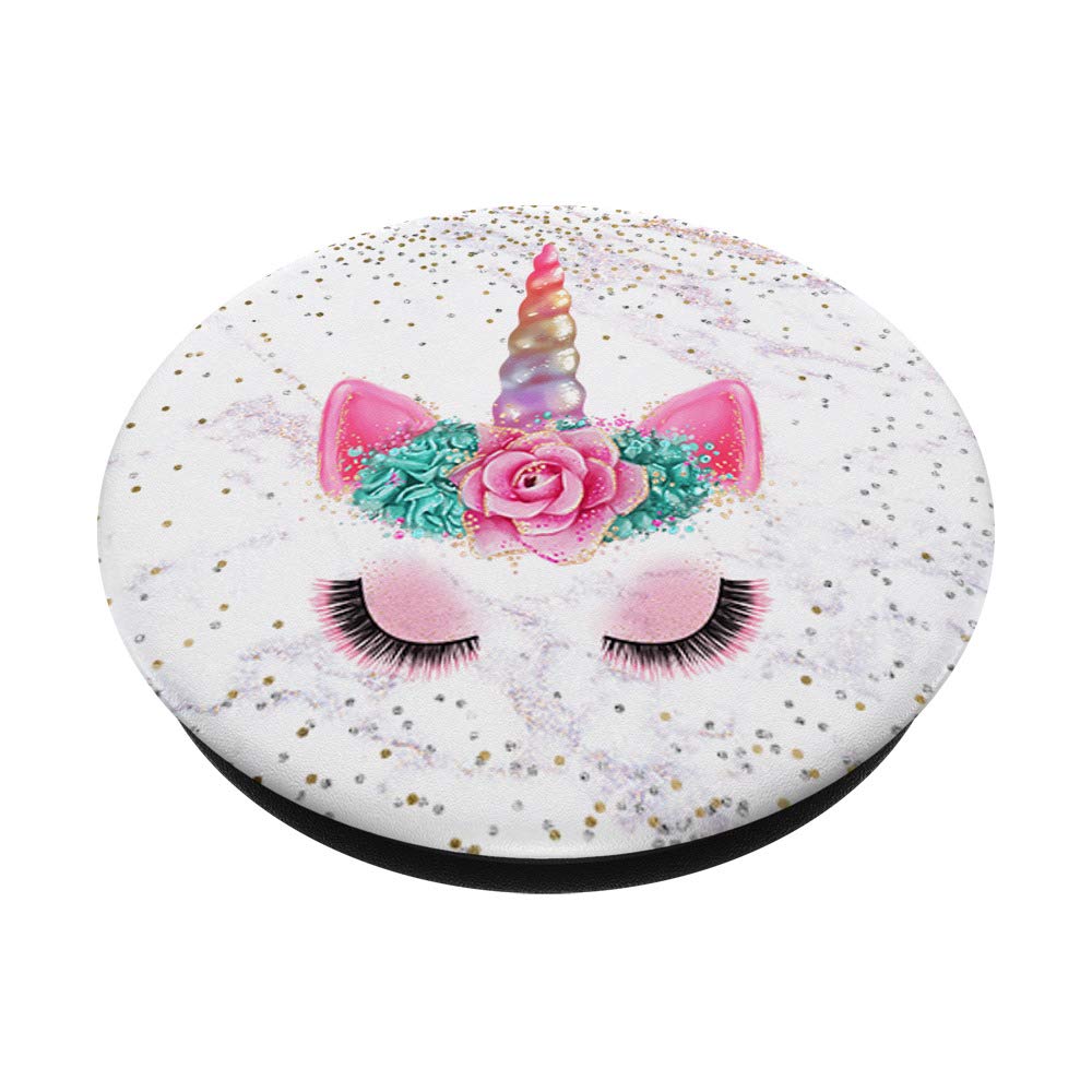 Amazon.com: Unicorn Face Bubblegum Pink Flower Cute Rainbow White