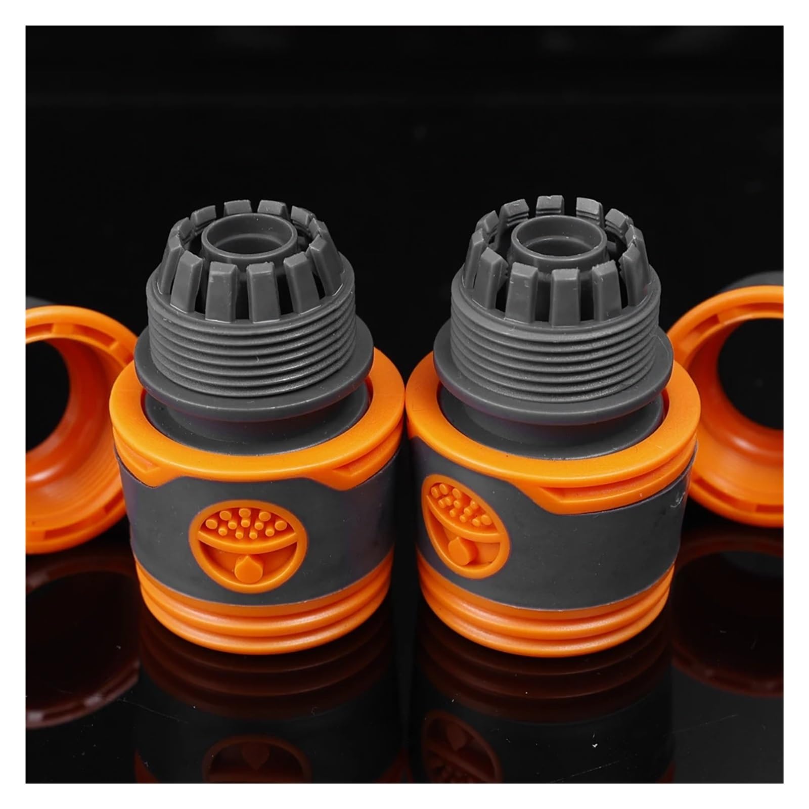 1/2 "3/4" Tubo da giardino Connettore rapido Tubo acqua Rubinetto Extender Connettori fissi Raccordi Adattatore Comune di irrigazione(6 points,5PCS)