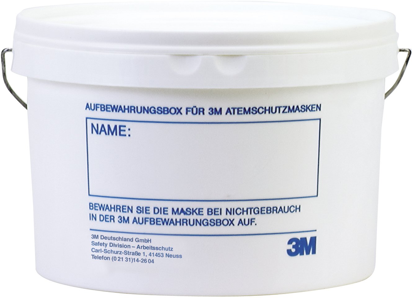 3M pudełko do przechowywania półmasek, 10 sztuk, 7400