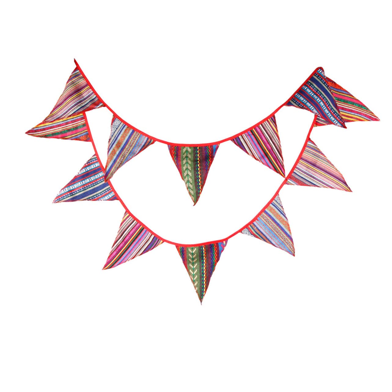 Ciieeo 3 Banderines de Estilo Nacional con Diseño Chic para Decoración Exterior Y Festivo.