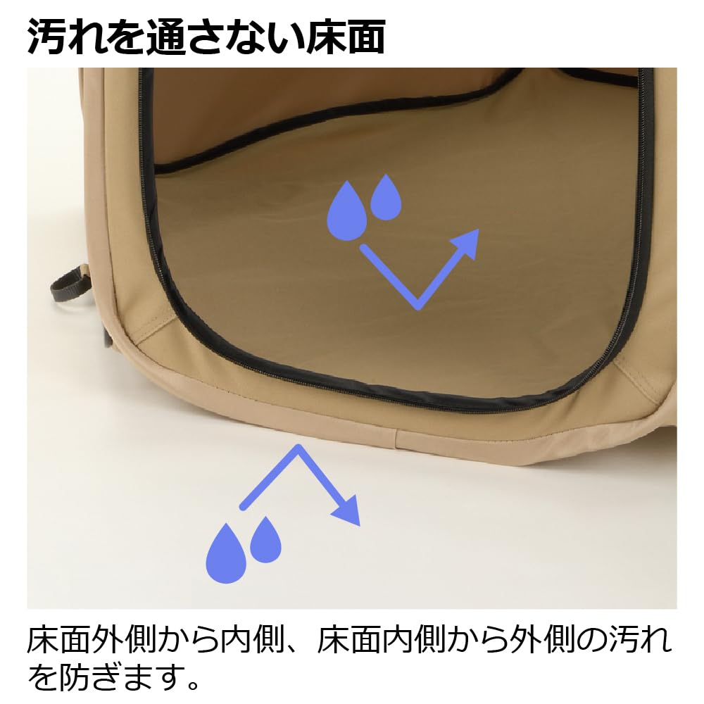 Amazon | リッチェル マークタス ポータブル サークル 90-90 ベージュ