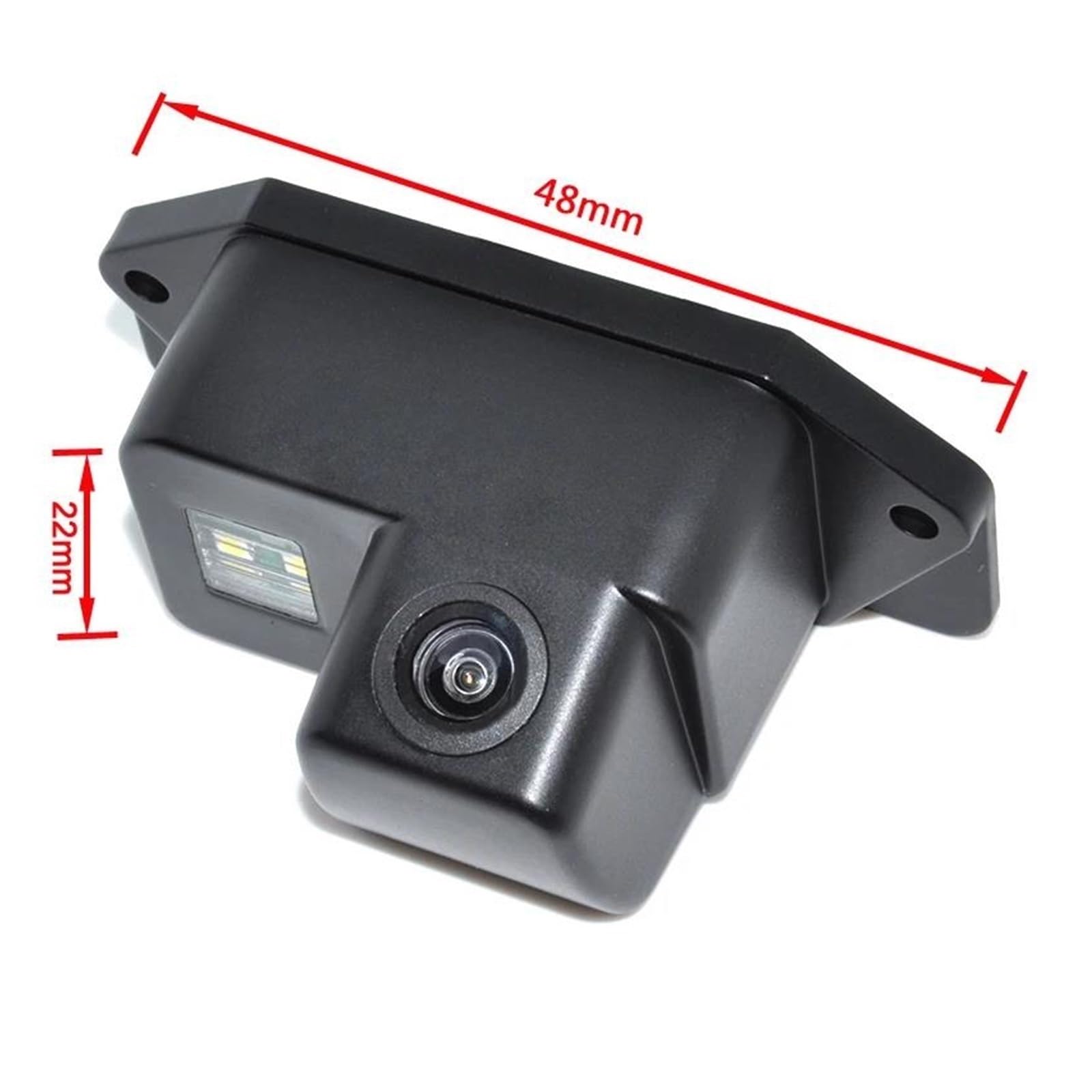 HD 1080P Resistente al Agua Cable Impermeable para Vista Trasera de Coche cámara Respaldo para Lancer IP67 + Gran Angular 170 Grados + CCD