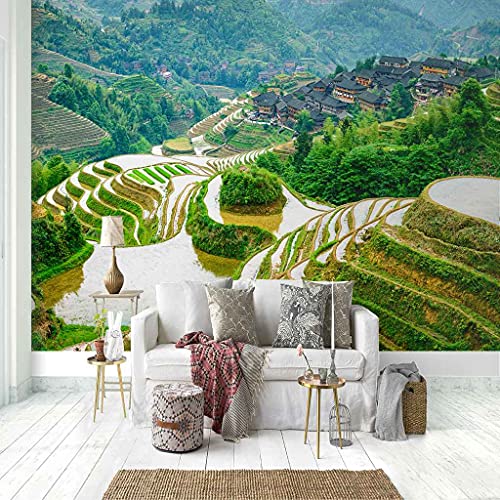 Papier Peint Panoramique 3D pour Agrandir une Chambre - 3