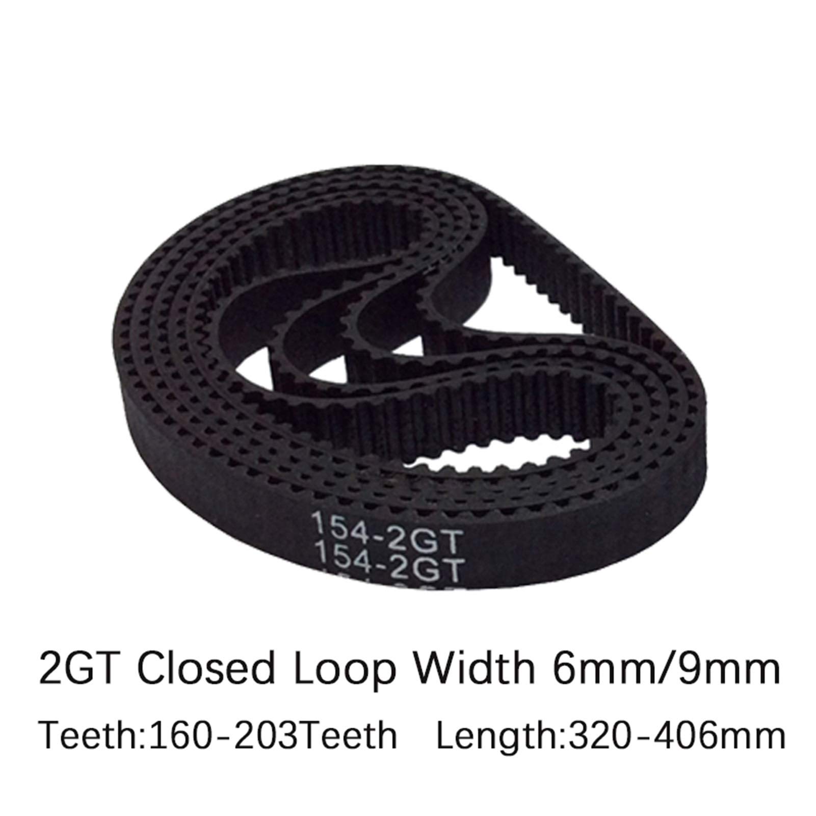 Cinghia Sincrona 2GT Geeyu - Larghezza 6mm O 9mm, Lunghezza Passo 166-174, Per Stampanti 3D - Foto 2