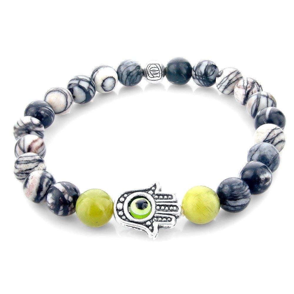 See full amazon price history chart for Hot And Bold "Certified" Reiki Crystal Natural Stone Beads & Evil Eye Hamsa Hand Bracelet. Hot And Bold "Certified" Reiki Crystal Natural Stone Beads & Evil Eye Hamsa Hand Bracelet. (B01LEOQGX0) Amazon Price History, Amazon Price Tracker