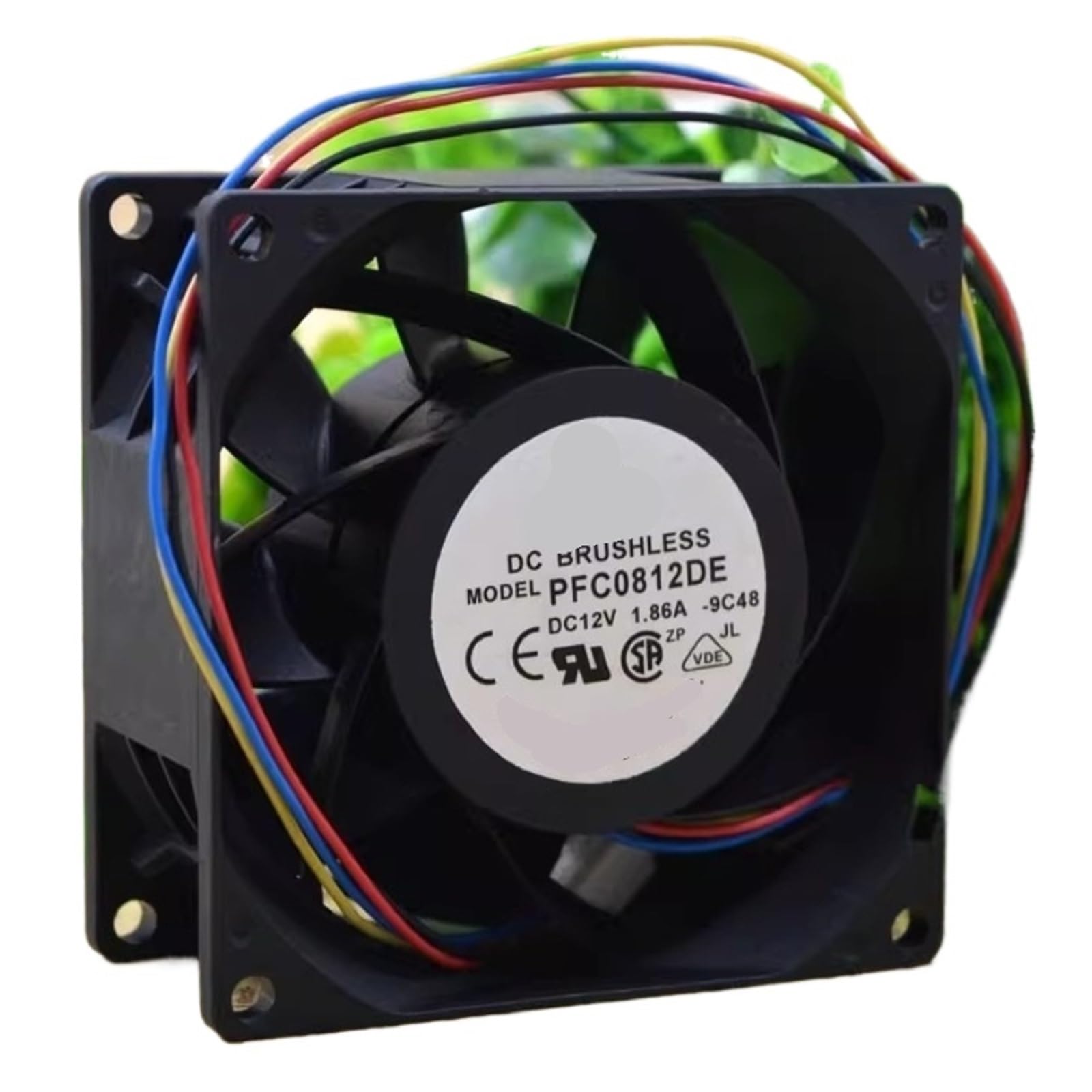 Ventilateur 12V 1.86A PFC0812DE à fort débit d’air pour dissiper la chaleur intense