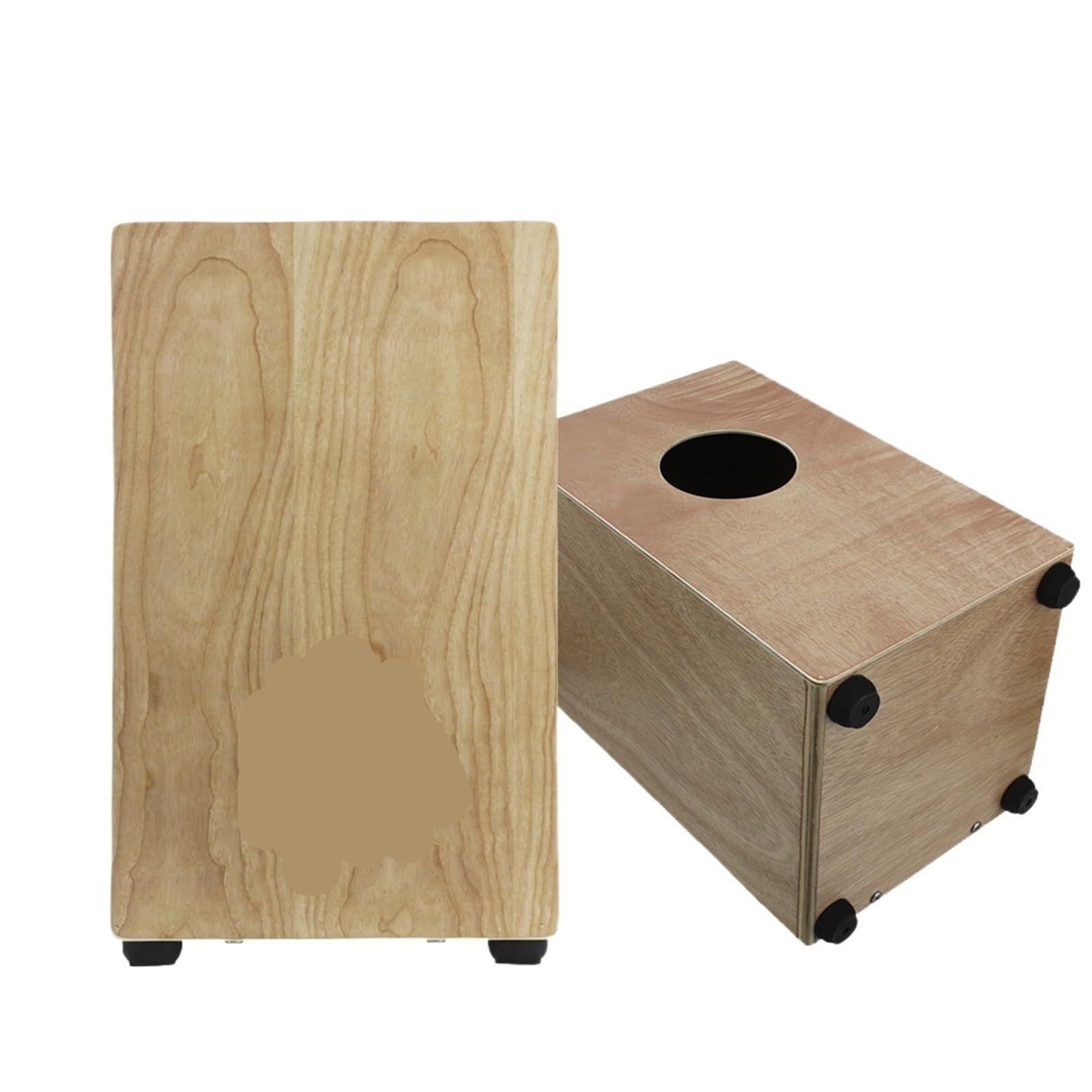 Tamburo a forma di scatola cajon in legno