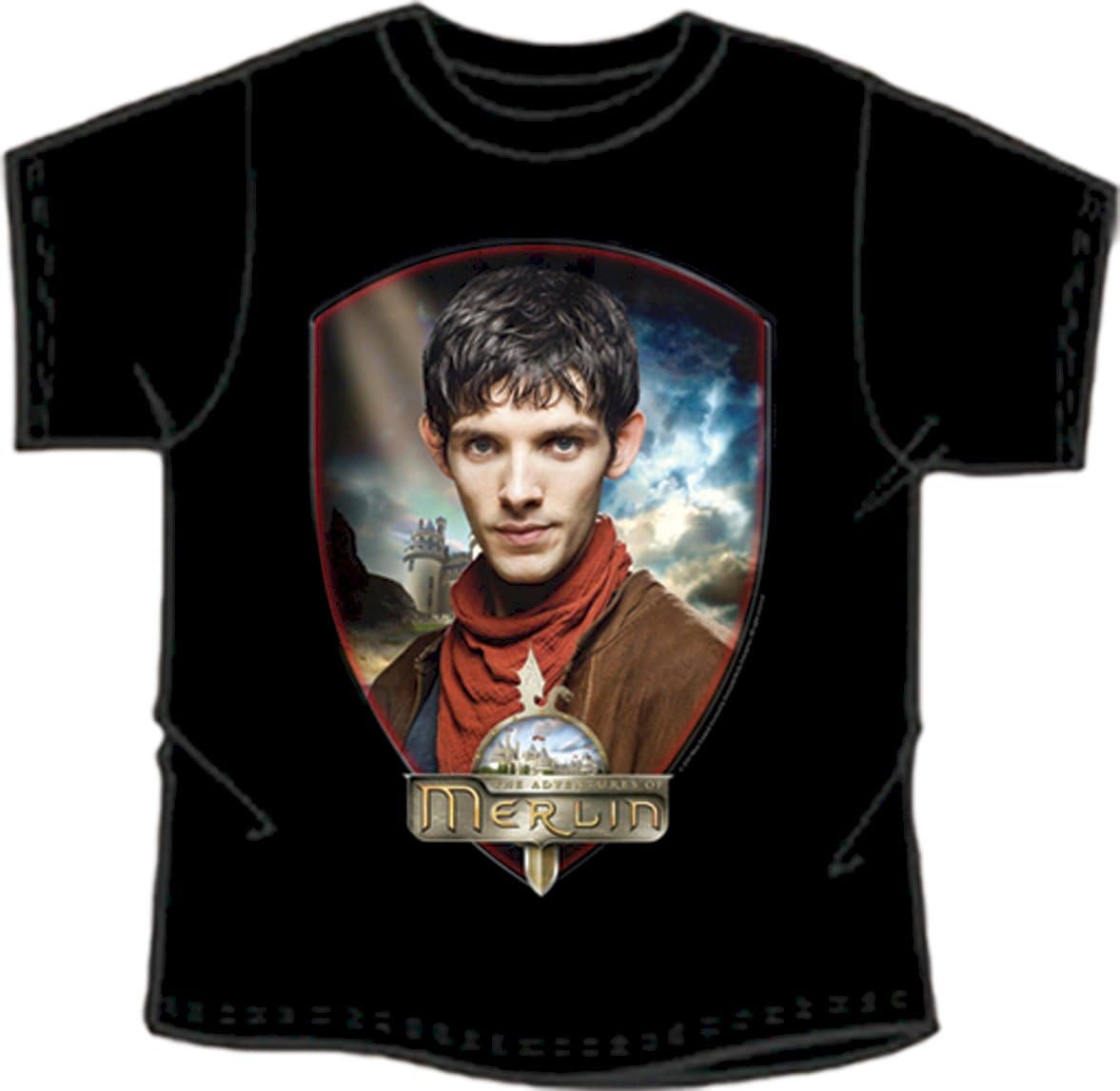 Official 'Merlin' Exclusive Design Collectable T-shirt Adult Large (L)