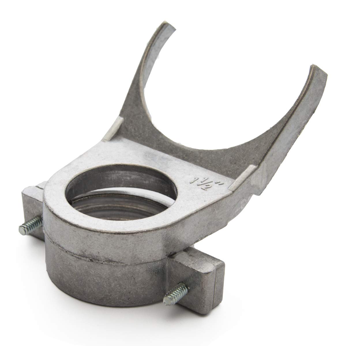 PremiumX nasadka masztu z otworem na kabel, aluminium, do uchwytów krokwi dachowych SAT, uchwyt ścienny, średnica 48-52 mm, aluminium