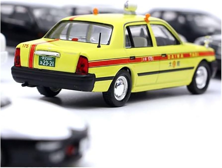 Amazon | トヨタ クラウン タクシー 1998 リアルなダイキャスト合金車