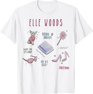 Elle Woods Sketches T-Shirt Small