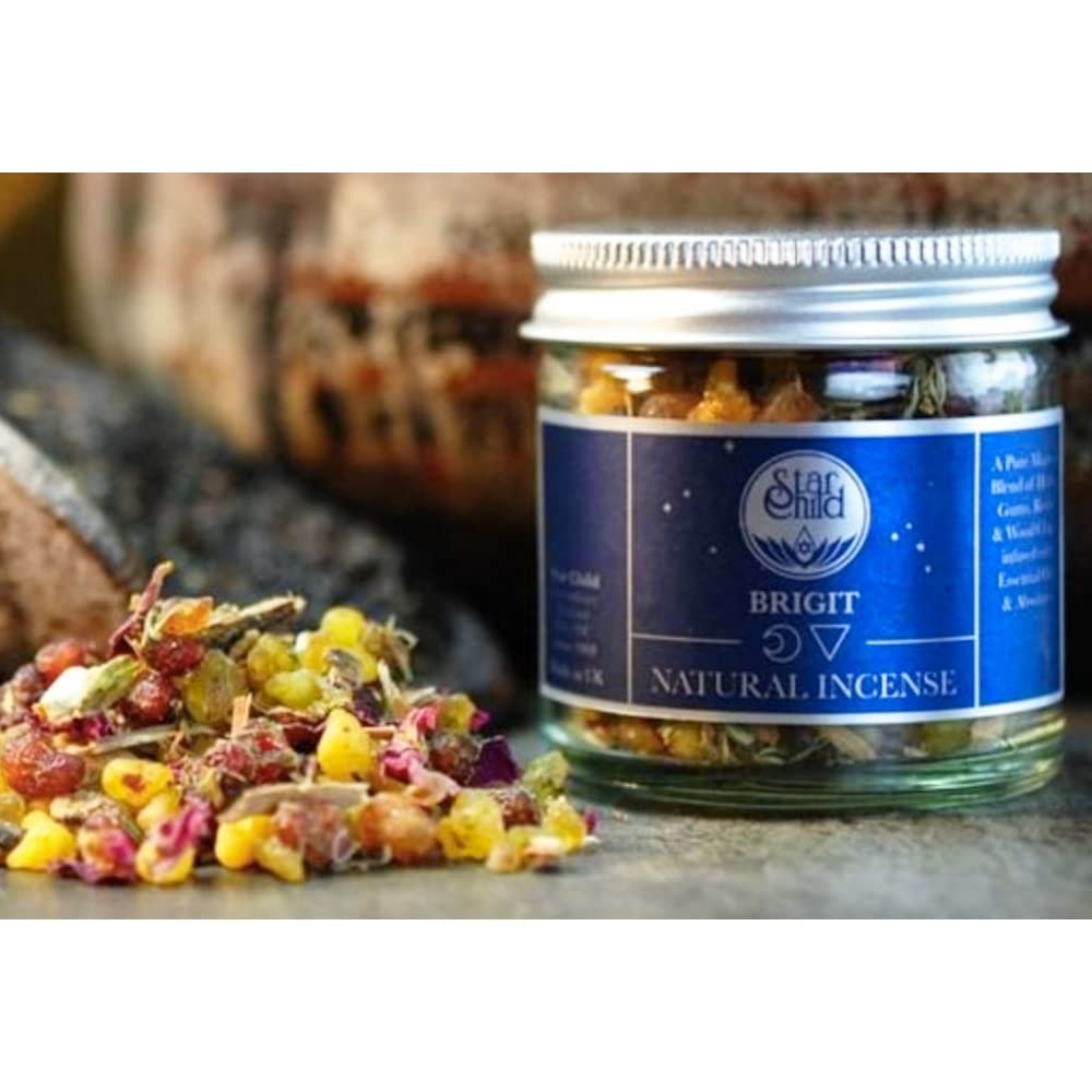 Brigit Goddess Resin Incense Mix 20g – Ritual Healing & Cleansing