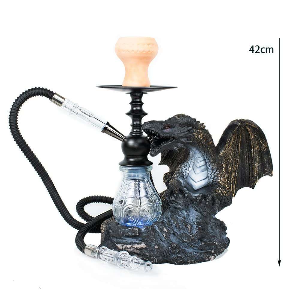 水タバコ@ Amazon.co.jp: Ledシーシャ 本体 水ギセル水タバコ水パイプ 恐竜