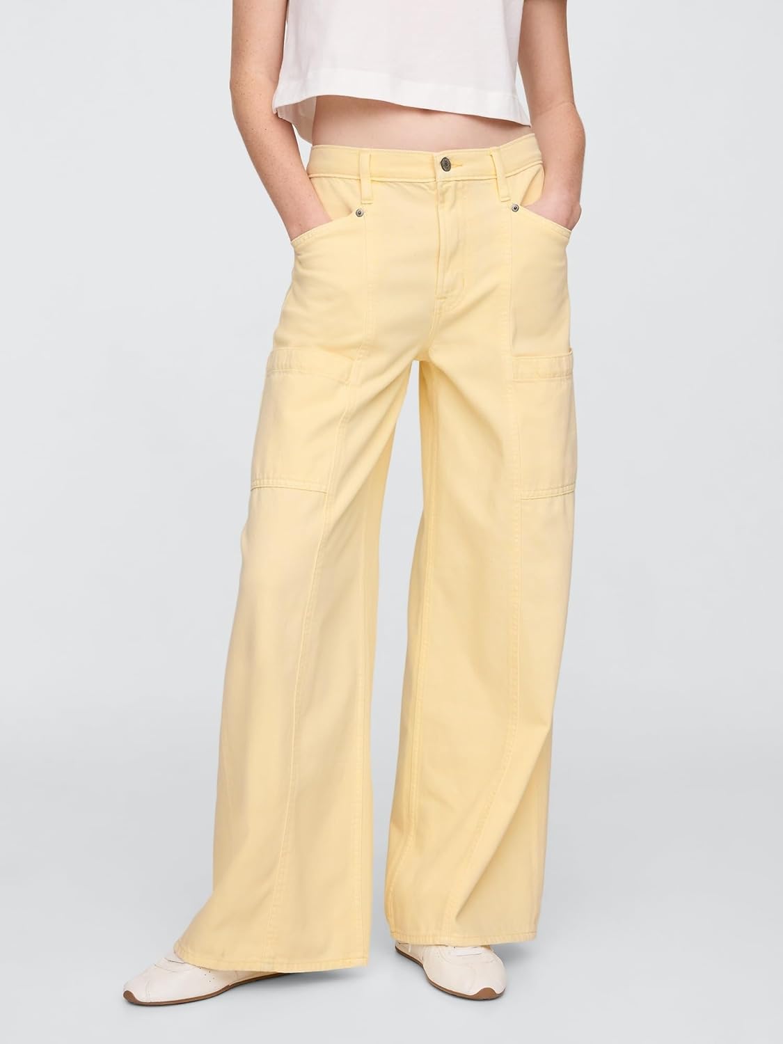 Gap Womens Baggy Utility Denim Jean - Image 2