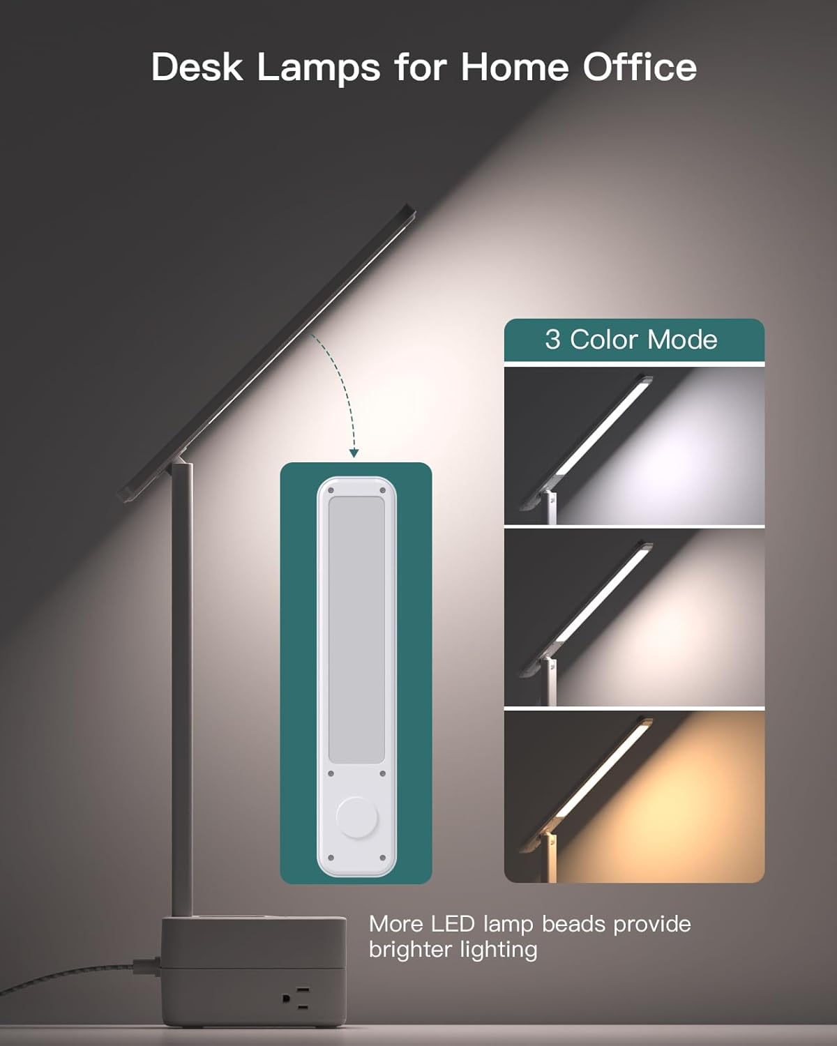 Illuminate Your Workspace: The Addtam LED Desk Lamp Review with Charging Power!