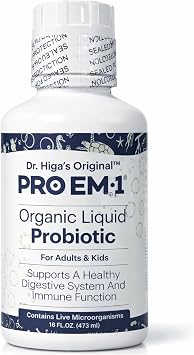PRO EM 1 Liquid Probiotic | 16 fl oz | Fermented Wellness Drink | Daily Use | Official U.S. Source EMRO USA