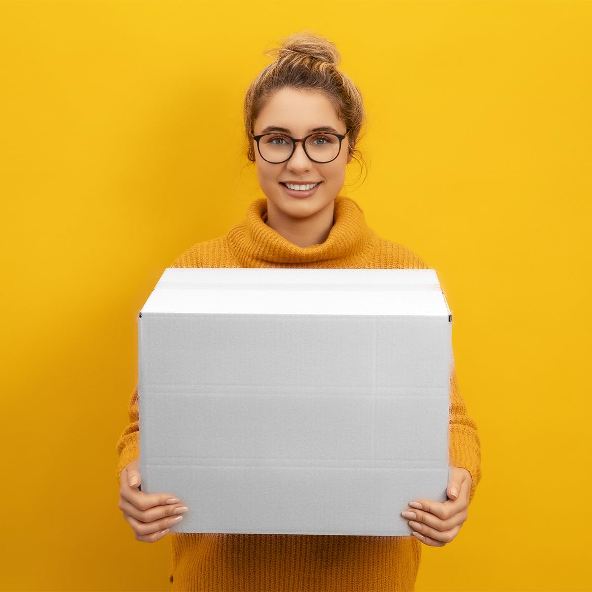 verpacking cajas de cartón 200 x 150 x 90 mm KK 10 blancas [tamaño y cantidad a elegir] canal simple cajas pequeñas 25 unidades