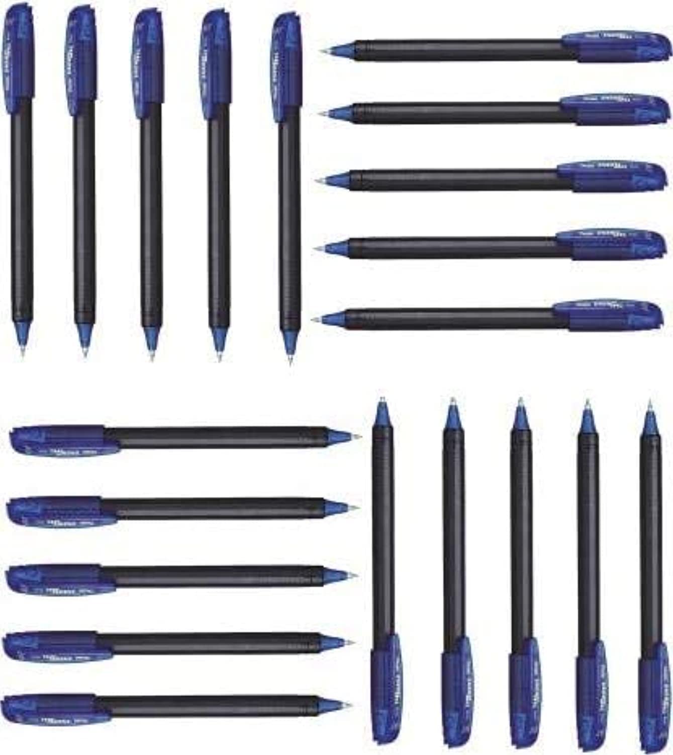 Pentel EnerGel Roller Gel Pen 0.7MM - Pack of 20 (Blue)