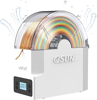 para filamento de impressora 3D,ERYUE eBOX Lite 3D Printer Filament Dry Box 3D Filament Secador Caixa de armazenamento Desidratador Suporte para carretel Manter o filamento seco Compatível com 1.75mm