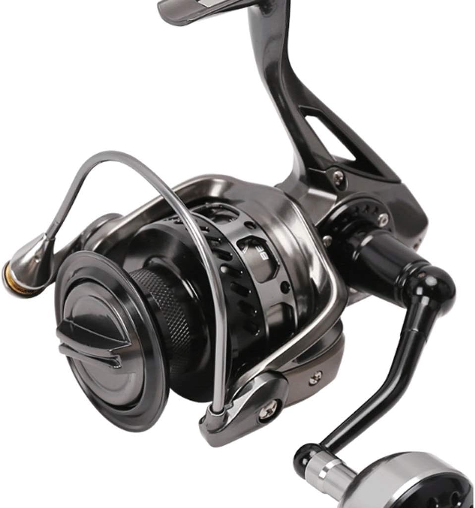 Spinning Wheel Without Gap, Long-Range Oblique Stainless Steel Iron Plate, Seawater-Proof Fishing
