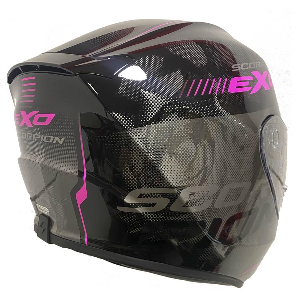 Scorpion Exo-391 AVA Rosa | Casco de Moto Integral Unisex Hombre y Mujer Homologado ECE 22.06