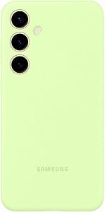 Samsung Silicone Case cover morbida colorata per Galaxy S24+, Light Green